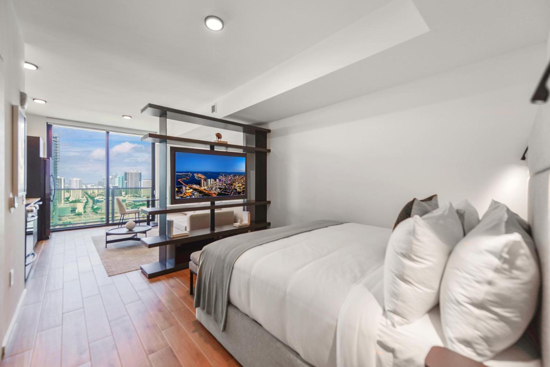 Luxury Studio Steps Away From Bayfront Park Apartamento Miami